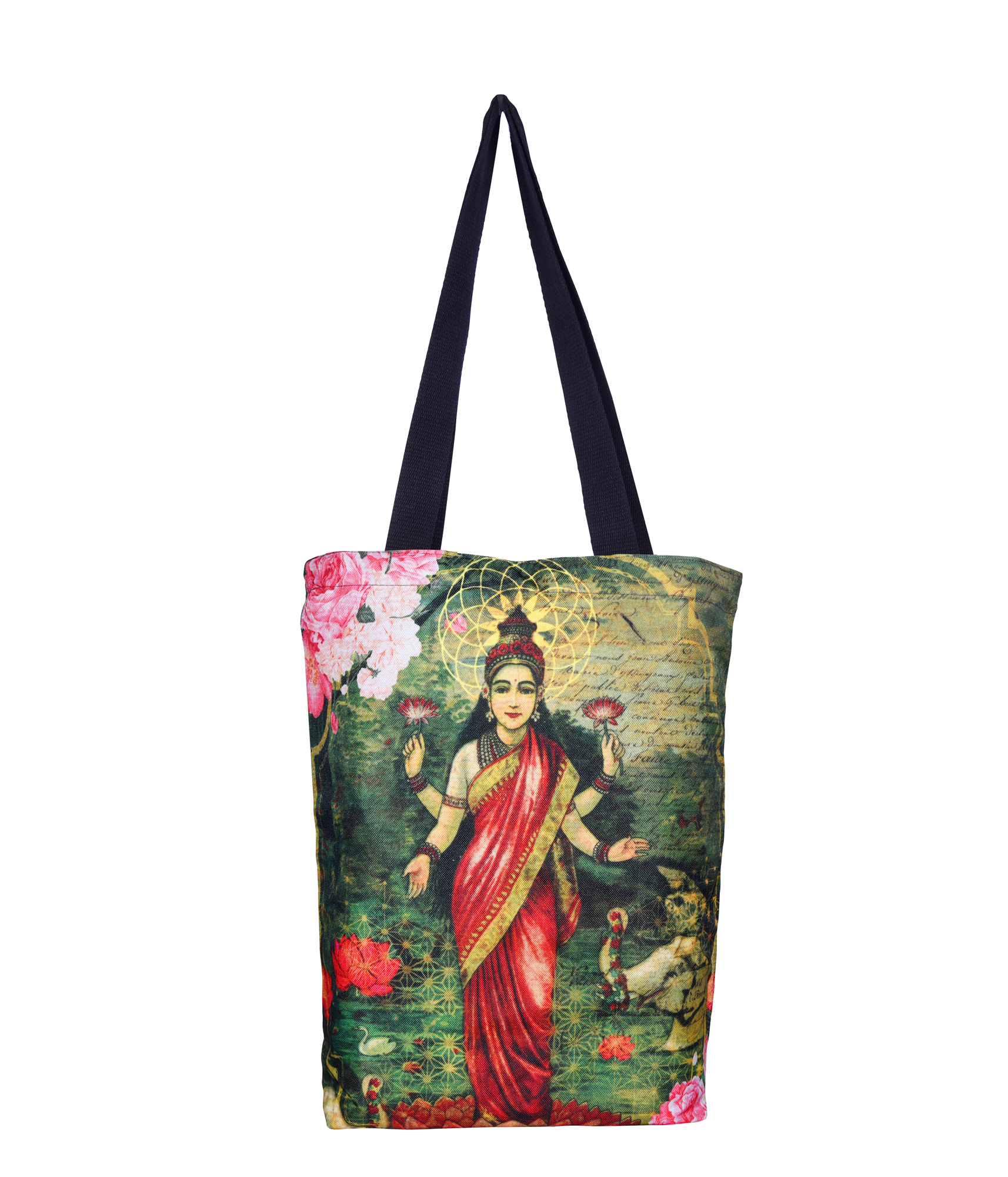 Buy Raja Ravi Varma Laxmi RPET Bag, Recycled from PET Bottles Online at ...