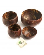 Coconut Bowl Combo Set - Pack of 4