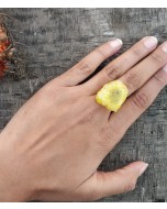 Cocktail Ring - Yellow