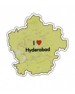 I Love Hyderabad Magnet