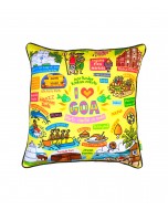Coloured Goa Cushion Cover