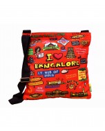 Coloured Bangalore Cotton Sling Bag