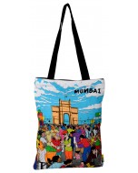 Small Aamchi Mumbai Gateway Cotton Bag