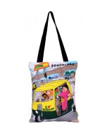 Small Namma Bengaluru Auto Cotton Bag