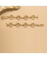 MA Monogram Singature Bracelet - Gold