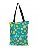Floral Yoga Cotton Bag