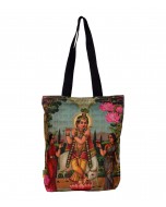 Raja Ravi Varma Krishna RPET Bag, Recycled from PET Bottles