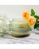 Handpoured Gulabi Bela Soy Wax Aroma Candle - 450 ml