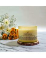 Handpoured Regal Memory Soy Wax Aroma Candle - 450 ml