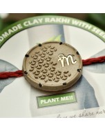 Sugary Honeycomb Personalised Grow Green Plantable Clay Rakhi