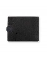 Arden Minimal Wallet, Made from Cork - Black