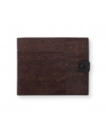Arden Minimal Wallet, Made from Cork - Brown