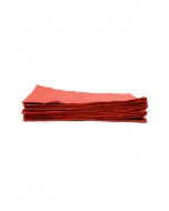 Handmade Dull Red Paper - Pack of 24, A4
