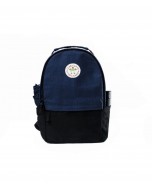 Amur Backpack - Navy Blue & Charcoal Black