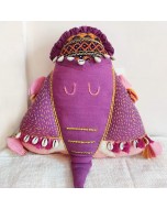 Gajah Companion Cushion - Purple
