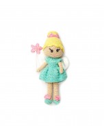 Handmade Crochet Amigurumi Soft Toy - Fairy Doll, Blue