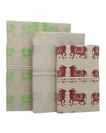 Bhai Diary: Set Of 3, Made from Cow Dung