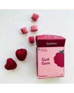 Plastic Free Chewing Gum - Raspberry, Pack of 2