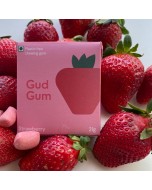 Plastic Free Chewing Gum - Strawberry, Pack of 2