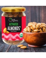 Mildly Salted Activated Organic Almonds - 300 grams