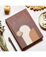 Ageing Patterns Hardcover Notebook - A5