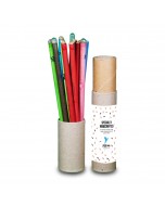 Plantable Pencils, Made from Recycled Paper, 12pcs in a Tube