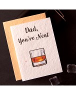 Greeting Card - Note Card for a Neat Dad