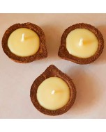 Five Element Diya with Pure Cow Ghee - Set of 12