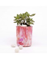 Recycled Plastic Eco Pots - Living Coral