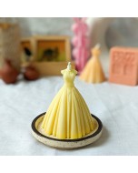 Princess Dress Shape Soy Wax Aroma Candle - Lilly, 55 grams
