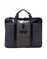 Slinravel Abstract Laptop Bag, Upcycled from Tyres, Seat Covers & Polyster