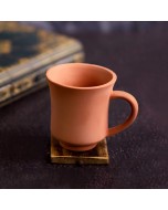 Handcrafted Terracotta Chaayn ki Chuski Cups - Set of 2, 350ml