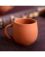 Handcrafted Terracotta Kadak Chai Cups - Set of 2, 300ml