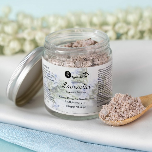 Lavender Bath Salt - 100 grams