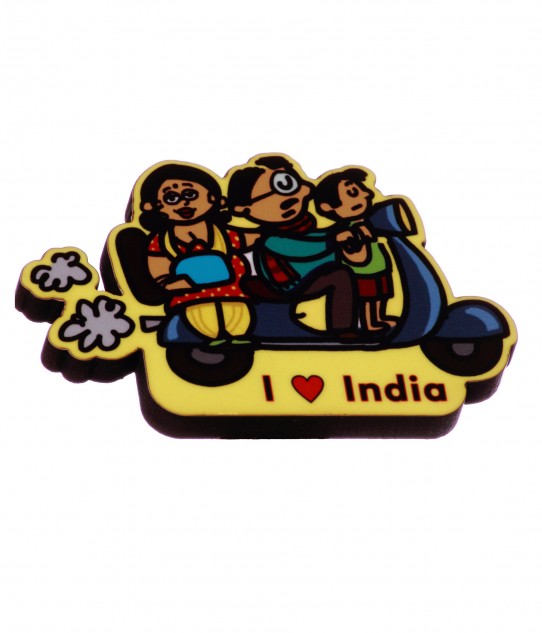 Indian Scooter Magnet