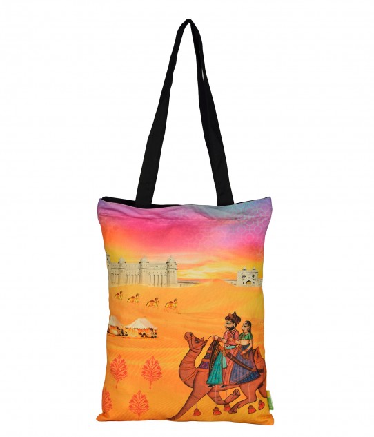Indian Art Camel Cotton Bag