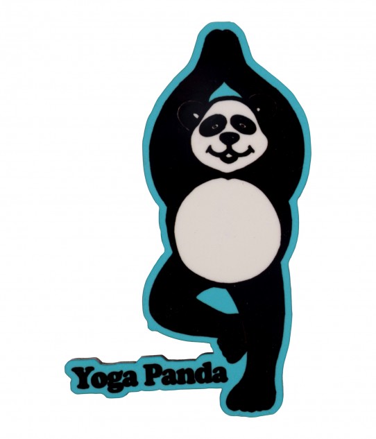 Buy Blue Yoga Panda Magnet Online at the Best Price in India - Loopify