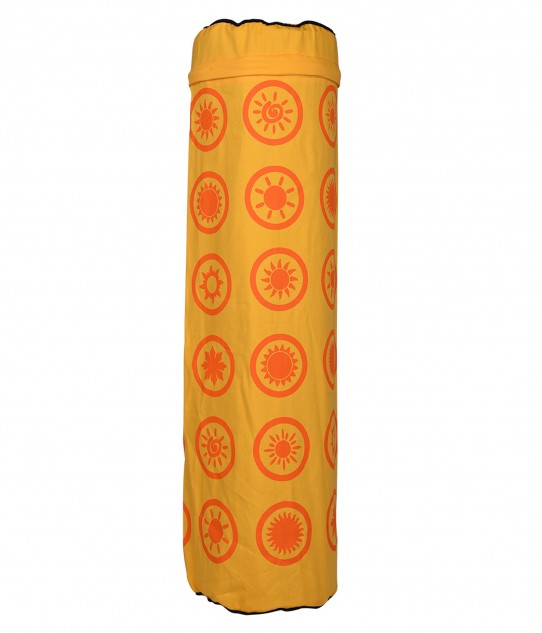 Surya Namaskar Yoga Mat Bag - Orange