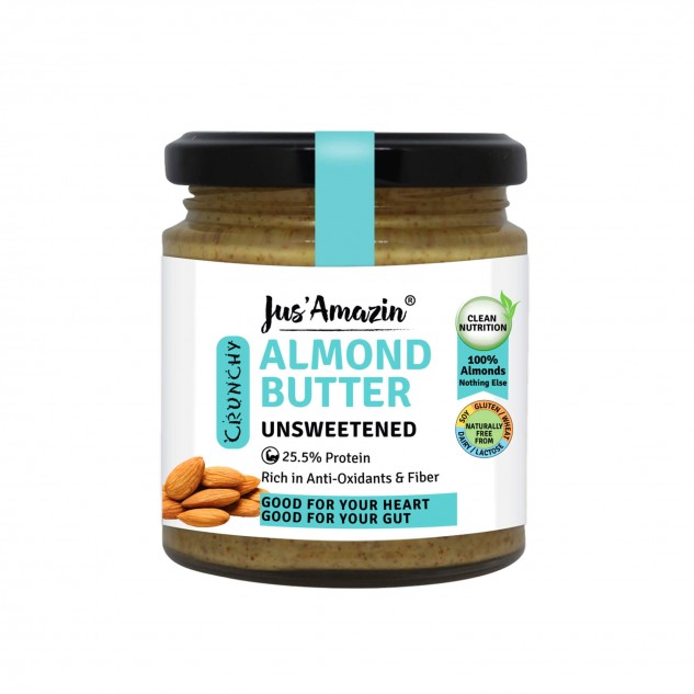 Unsweetened Crunchy Almond Butter