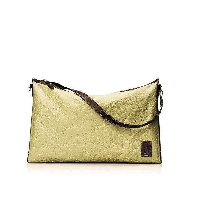 Ananta Pinatex Hobos Bag - Sage Green | Made from Pinatex