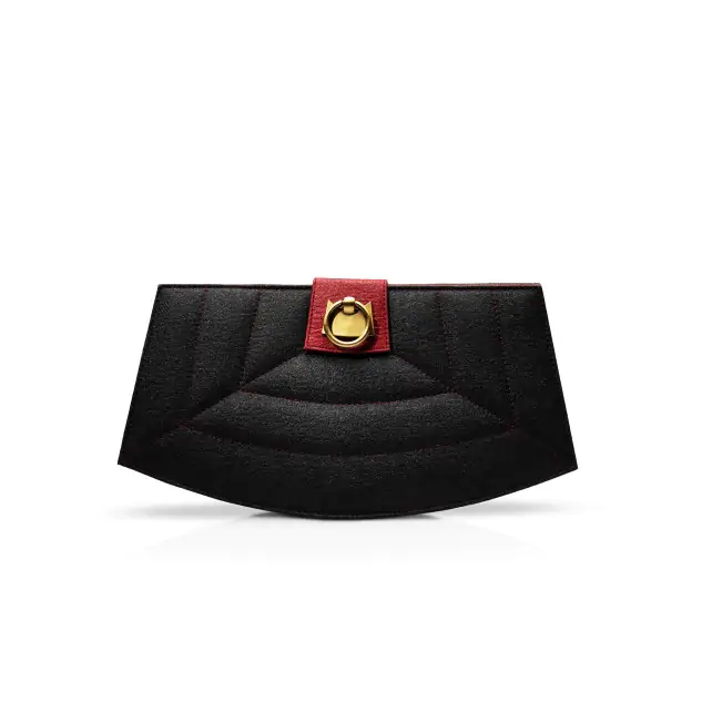 Nauka Mini Bag - Charcoal | Made from Pinatex