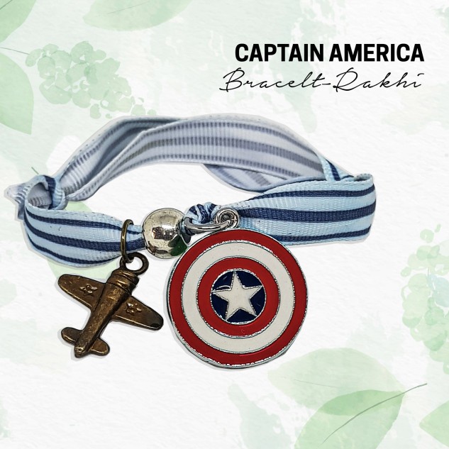 Captain America Bracelet Rakhi