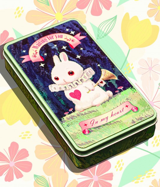Tin Pencil Case - Alice In Wonderland