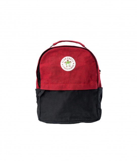 Koala Backpack - Cherry Red and Black