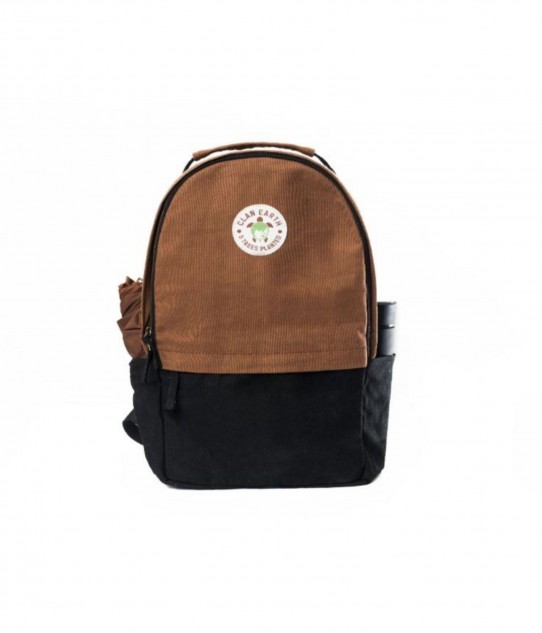 Amur Backpack - Walnut Brown and Black