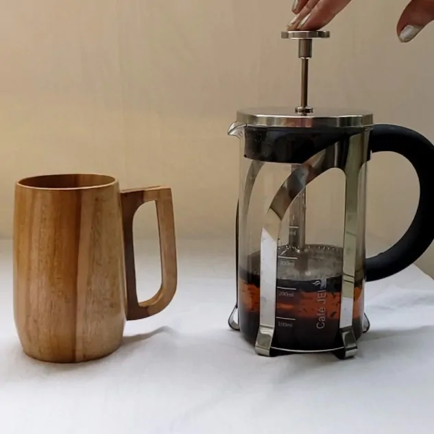 Teak Wood Coffee/Drinking Mug