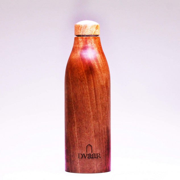 The Wooden Copper Bottle - Blackberry Wood, 500 ml