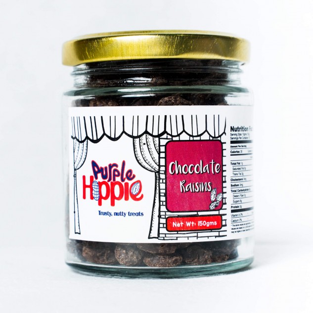 Chocolate Raisins - 150 grams, Pack of 2