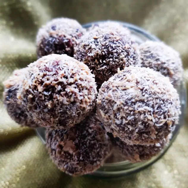 Dried Fruit and Coconut Laddoo