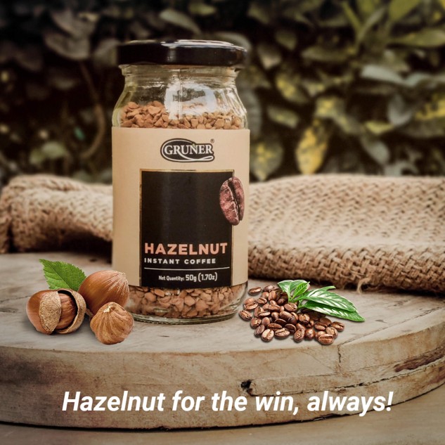 Hazelnut Flavour Instant Coffee - 50 grams